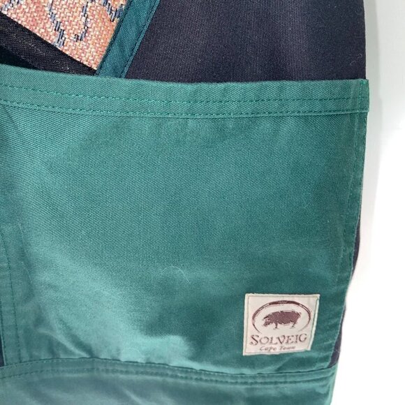 Solveig Open Jacket Size Large L Womens Reversible Canvas Patchwork Cape Town - Picture 4 of 14